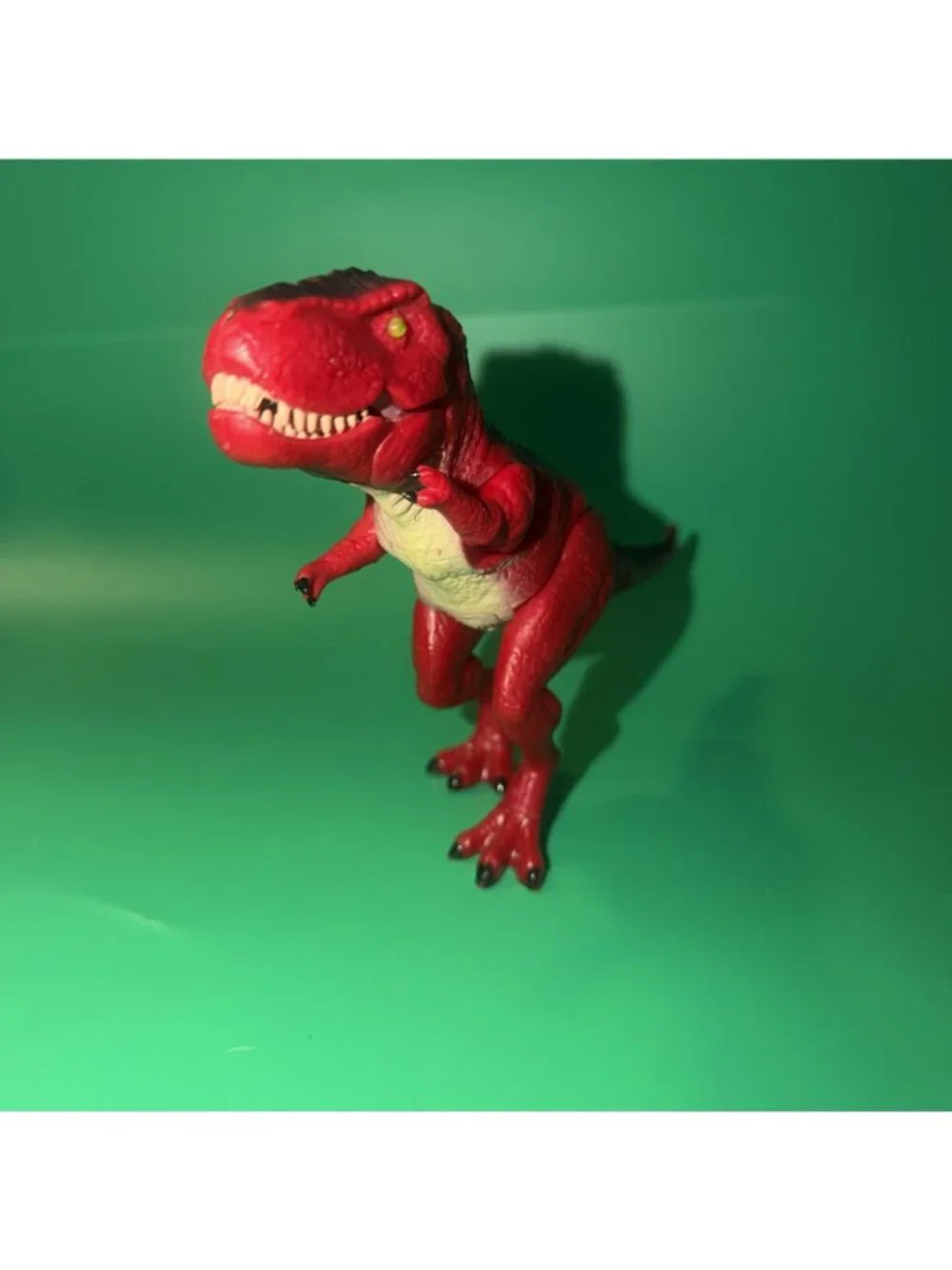 Adventure Force Mini Mighty Megasaur Wacky Chomp! Toy Red T-Rex Dinosaur ROARS!